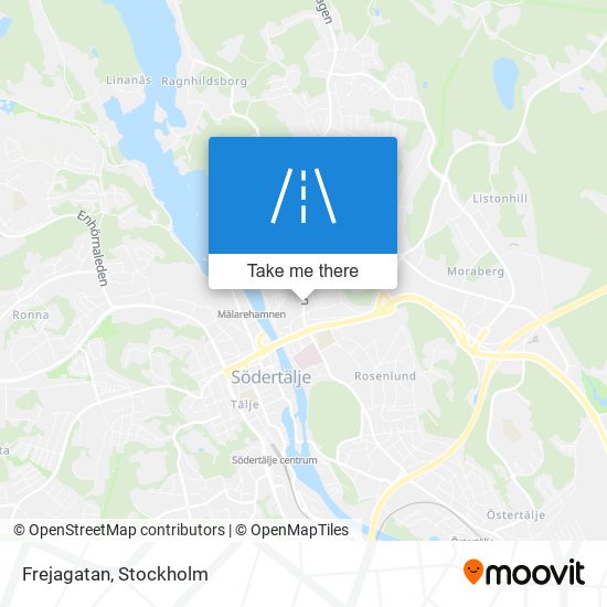 Frejagatan map