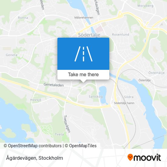 Ågärdevägen map