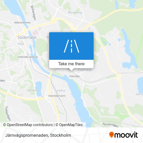 Järnvägspromenaden map