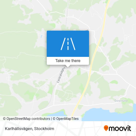 Karlhällsvägen map