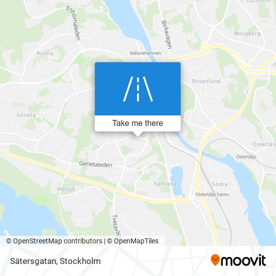 Sätersgatan map