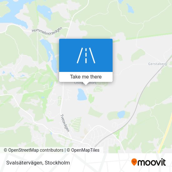 Svalsätervägen map