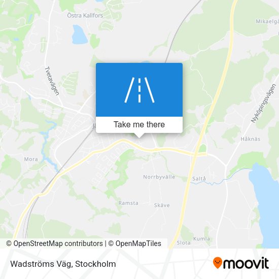 Wadströms Väg map