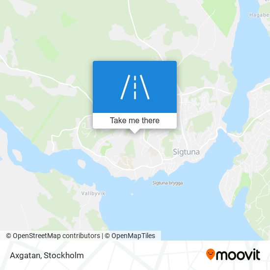 Axgatan map