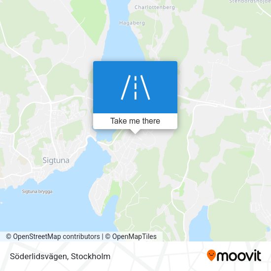 Söderlidsvägen map