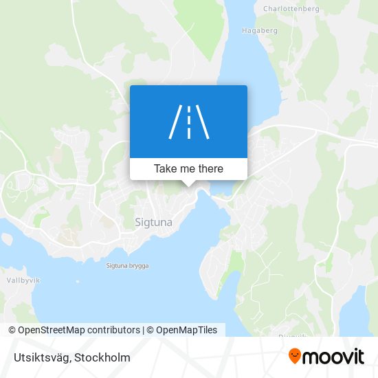 Utsiktsväg map