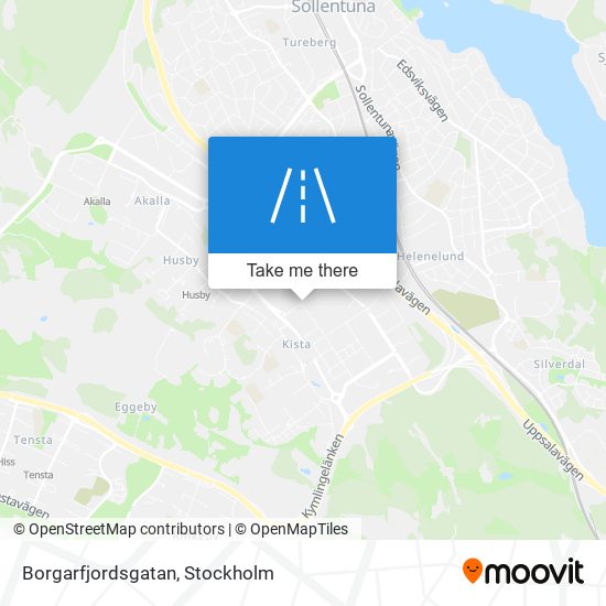 Borgarfjordsgatan map