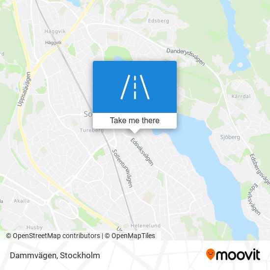 Dammvägen map