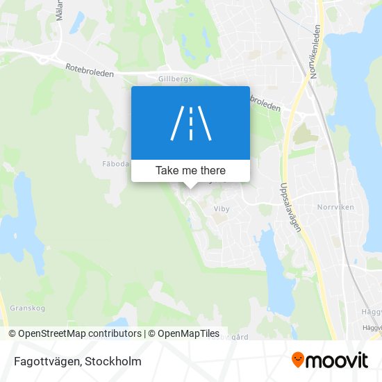 Fagottvägen map