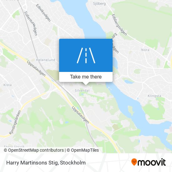 Harry Martinsons Stig map