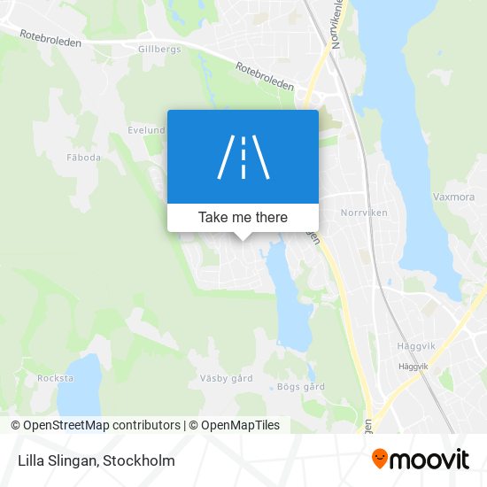 Lilla Slingan map