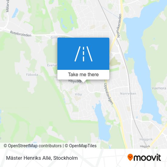 Mäster Henriks Allé map