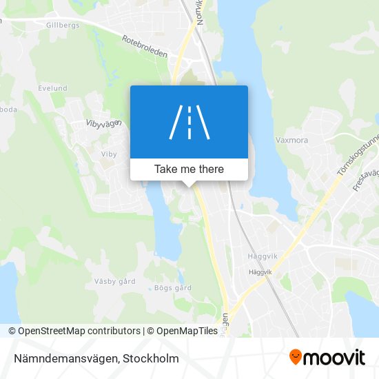 Nämndemansvägen map