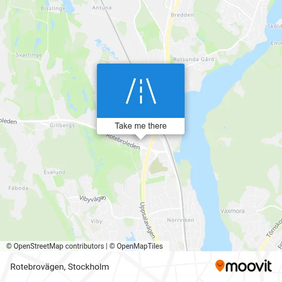 Rotebrovägen map