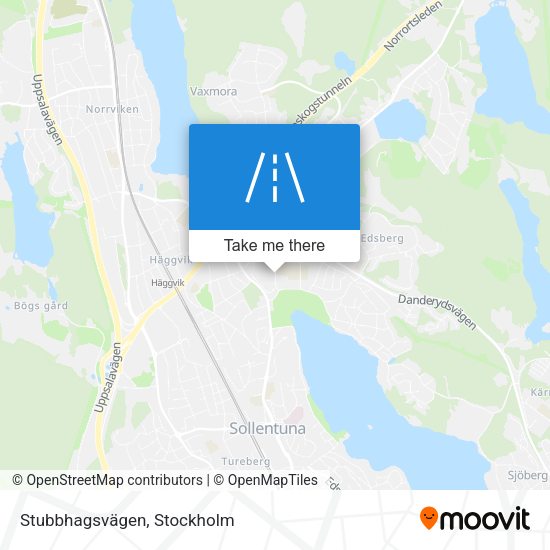 Stubbhagsvägen map