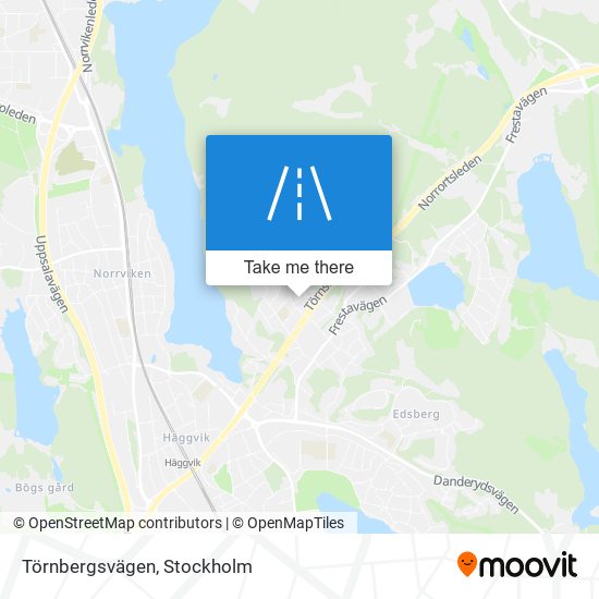 Törnbergsvägen map