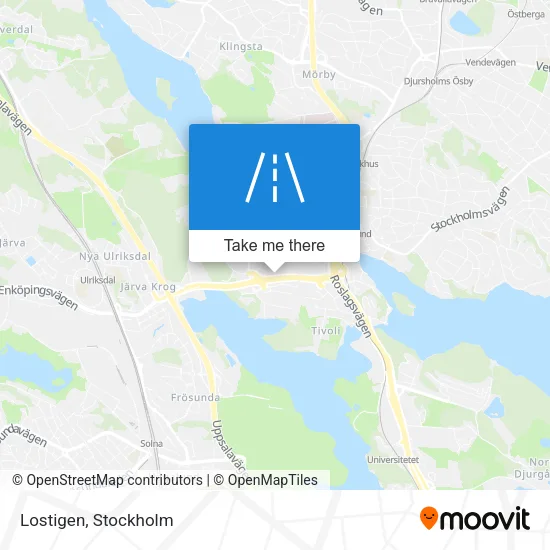 Lostigen map