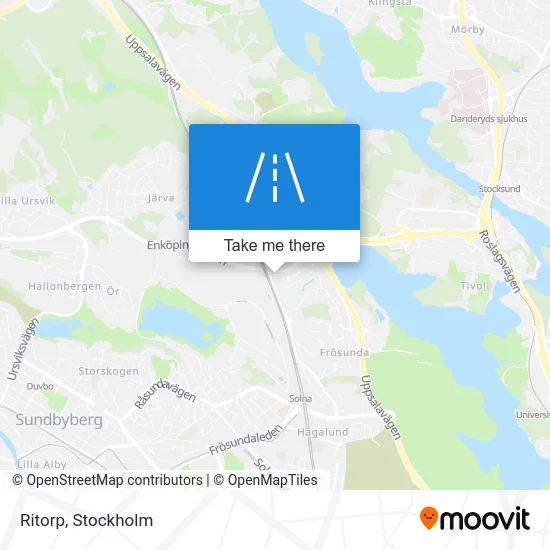Ritorp map