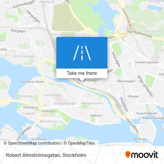 Robert Almströmsgatan map