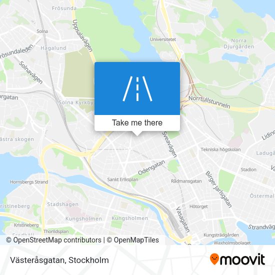 Västeråsgatan map