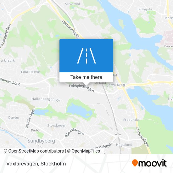 Växlarevägen map