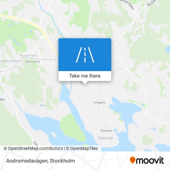 Andromedavägen map