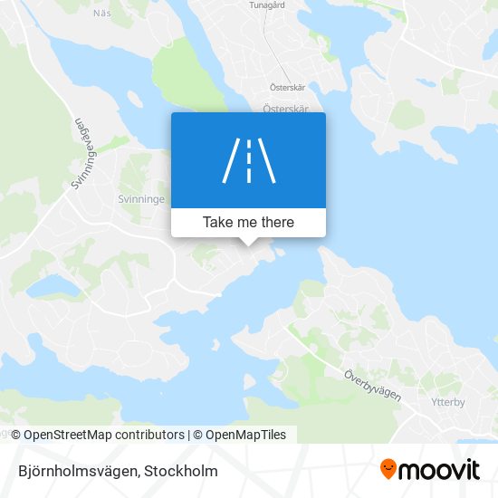 Björnholmsvägen map