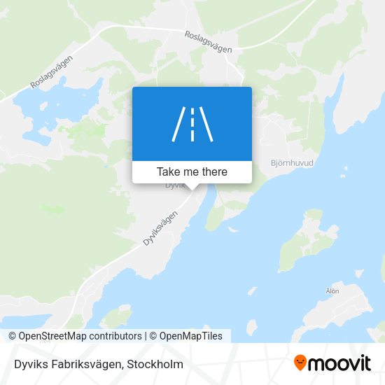 Dyviks Fabriksvägen map