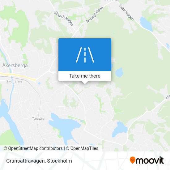 Gransättravägen map