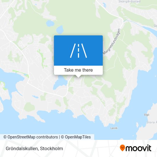 Gröndalskullen map
