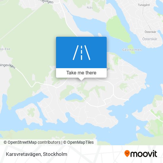 Karsvretavägen map