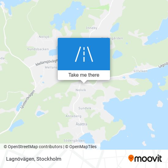 Lagnövägen map