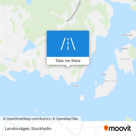 Lerviksvägen map