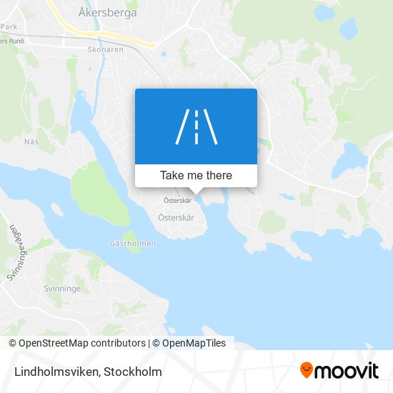 Lindholmsviken map