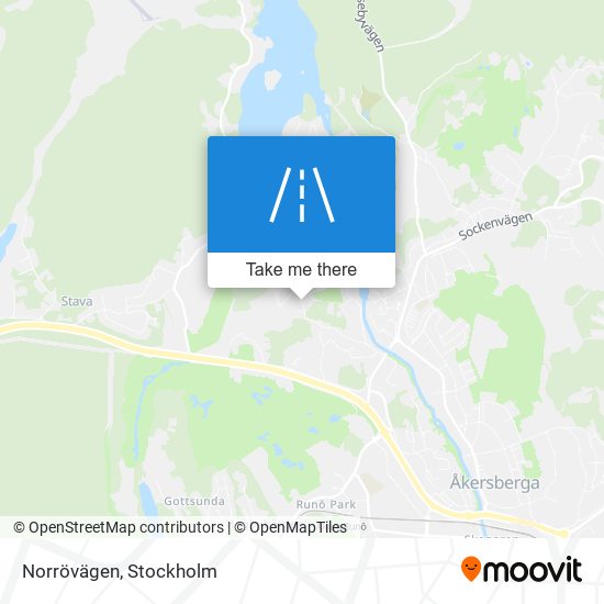 Norrövägen map