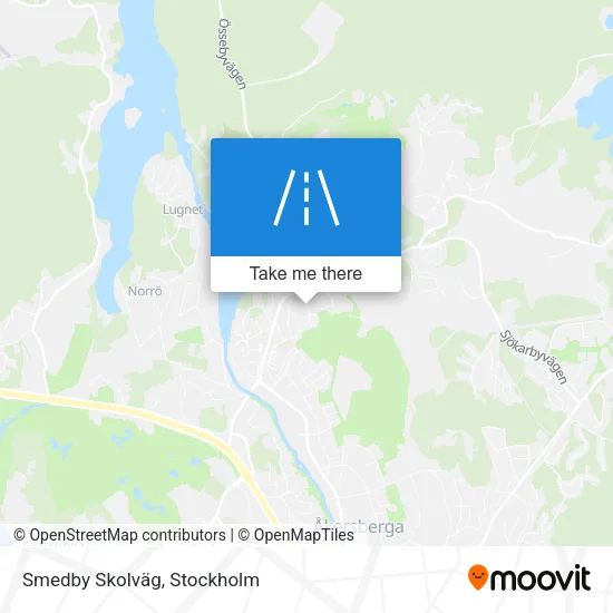 Smedby Skolväg map