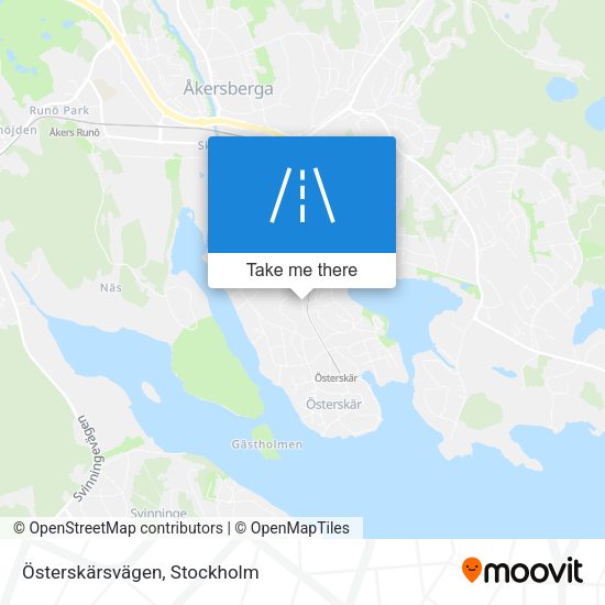 Österskärsvägen map