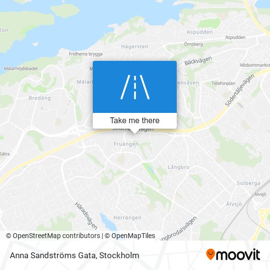 Anna Sandströms Gata map