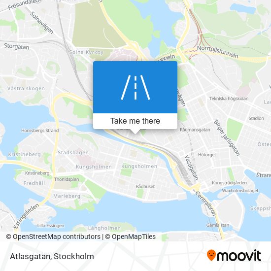 Atlasgatan map