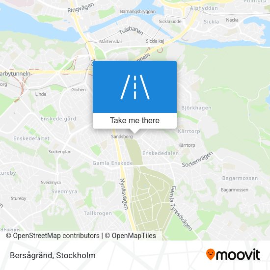 Bersågränd map