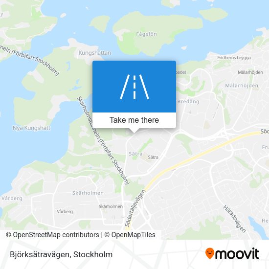 Björksätravägen map