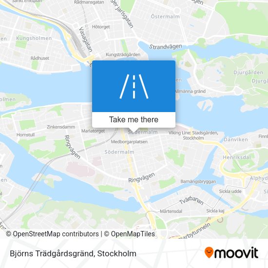 Björns Trädgårdsgränd map