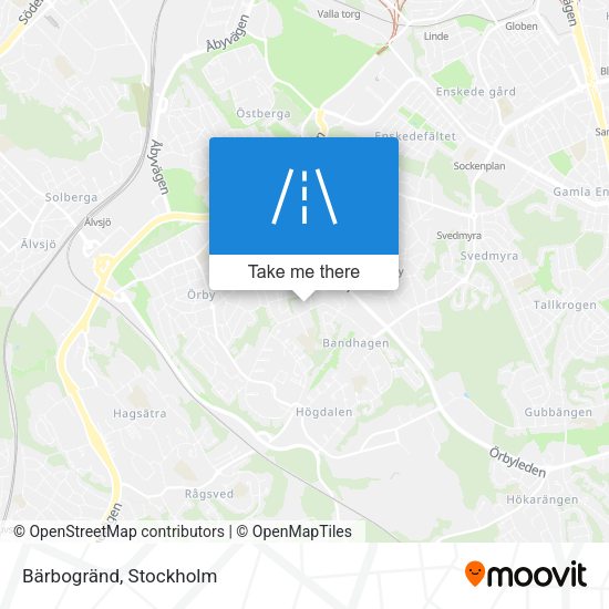 Bärbogränd map