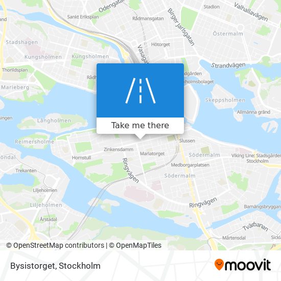 Bysistorget map