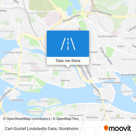 Carl-Gustaf Lindstedts Gata map