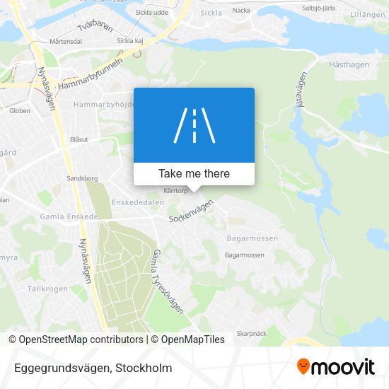 Eggegrundsvägen map