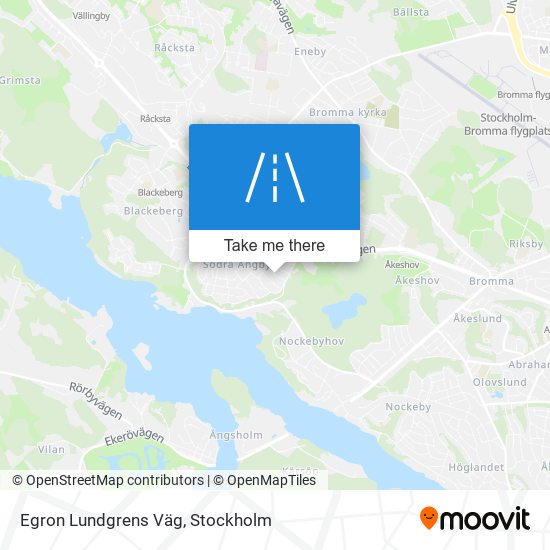 Egron Lundgrens Väg map