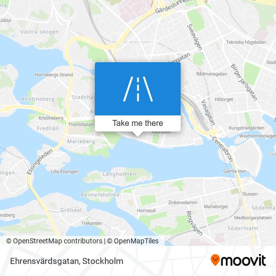Ehrensvärdsgatan map