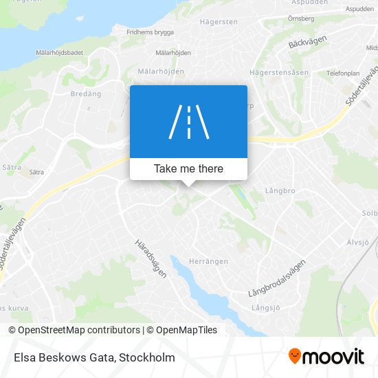 Elsa Beskows Gata map