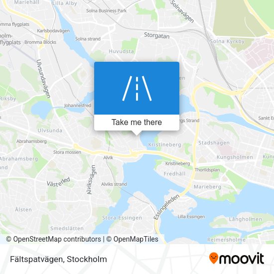 Fältspatvägen map